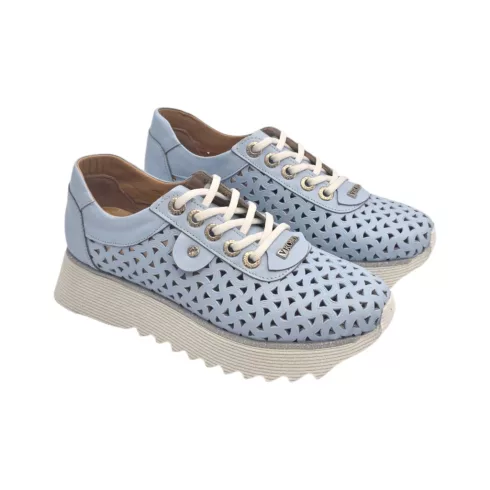 Via Roma babakék női cipő - 021 07