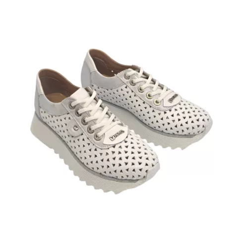 Via Roma fehér női cipő - 021 07