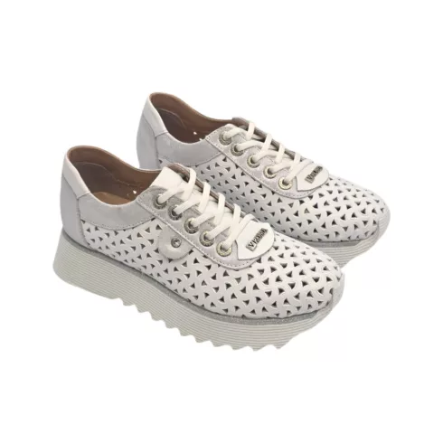 Via Roma fehér női cipő - 021 07