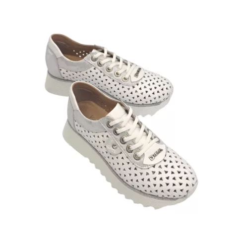 Via Roma fehér női cipő - 021 07