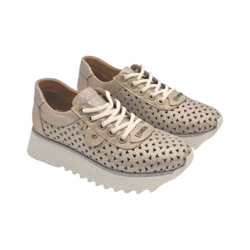 Via Roma púder női cipő - 021 07