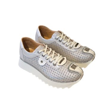 Via Roma ezüst női cipő - 021 767