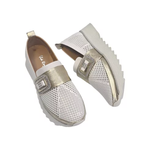 Via Roma fehér női cipő - 021 771