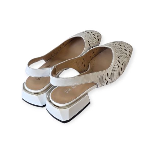 Via Roma fehér cipő - 030