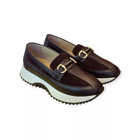 Via Roma barna női cipő - 036 2202