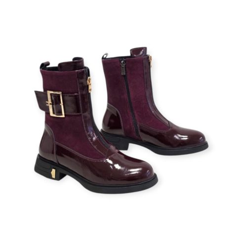 Via Roma burgundy boka - 050 5782