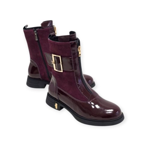 Via Roma burgundy boka - 050 5782