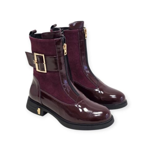 Via Roma burgundy boka - 050 5782