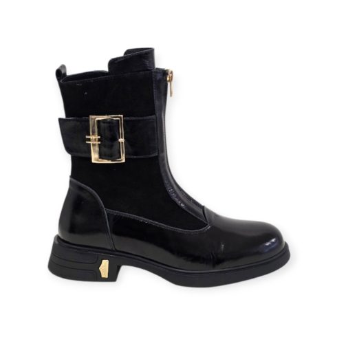 Via Roma lakk bokacsizma - 050 5782