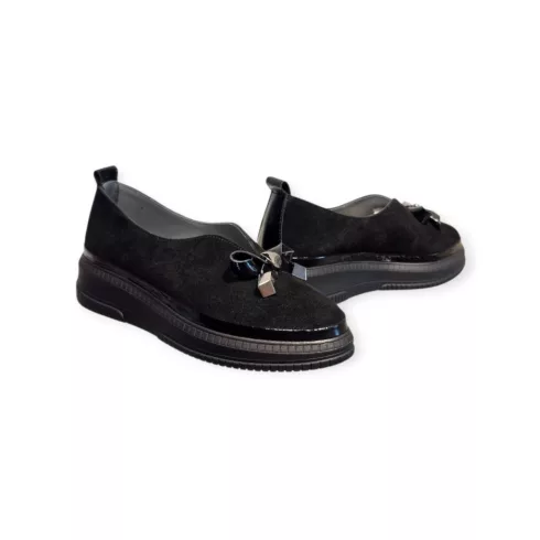 Via Roma velúr cipő - 058 650