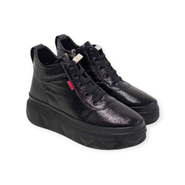 Via Roma lakk bokacsizma - 058 687