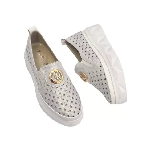 Via Roma ezüst női cipő - 058 713