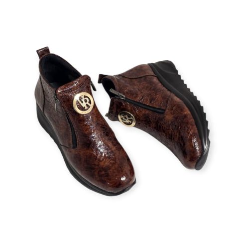 Via Roma barna bokacipő - 082 6307