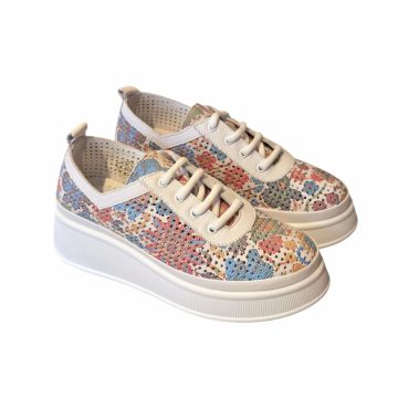 Via Roma színes női cipő - 082 6685