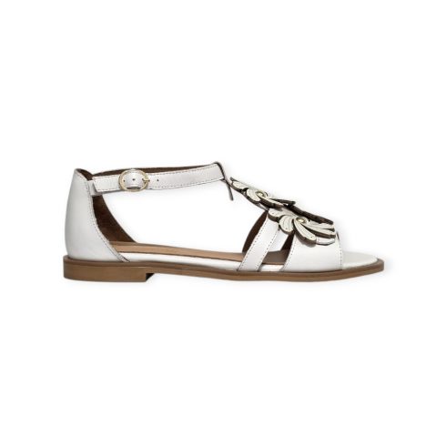 Via Roma fehér szandál - 093 788