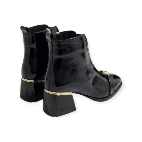 Via Roma lakk bokacsizma - 144 2599