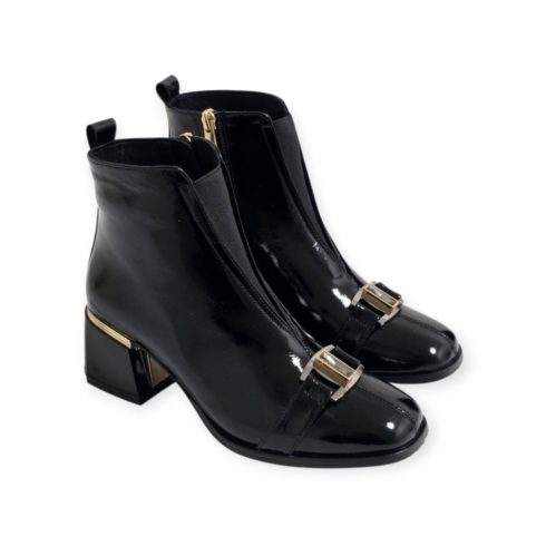 Via Roma lakk bokacsizma - 144 2599