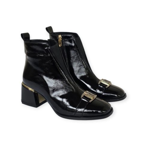 Via Roma lakk bokacsizma - 144 2599 