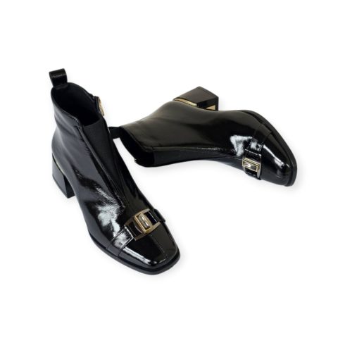 Via Roma lakk bokacsizma - 144 2599 