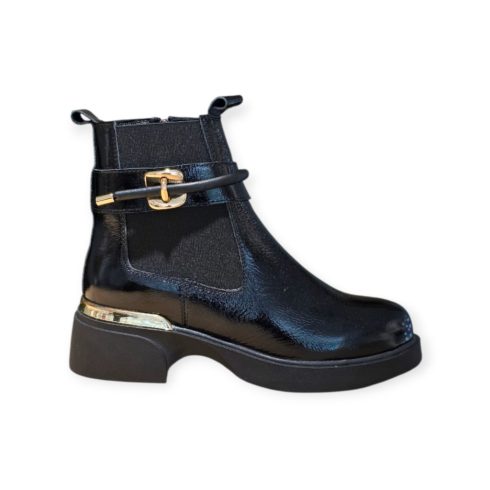 Via Roma lakk bokacsizma - 146 70