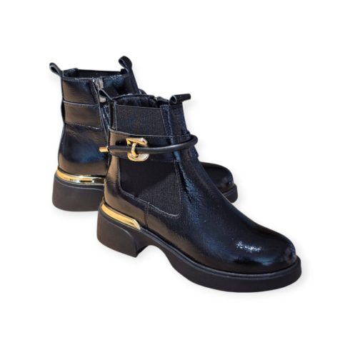 Via Roma lakk bokacsizma - 146 70