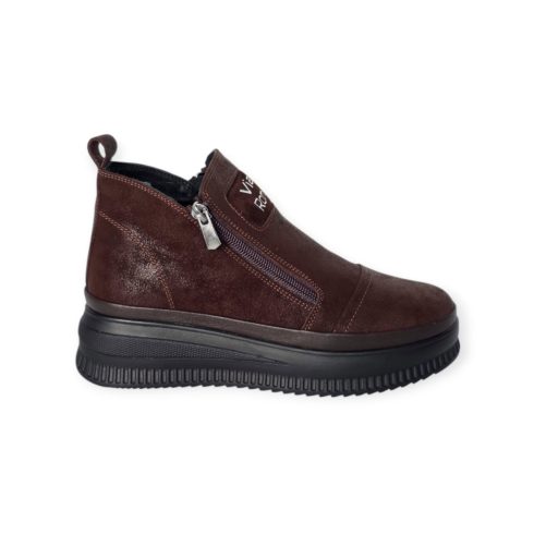 Via Roma matt barna bokacsizma - 151 114