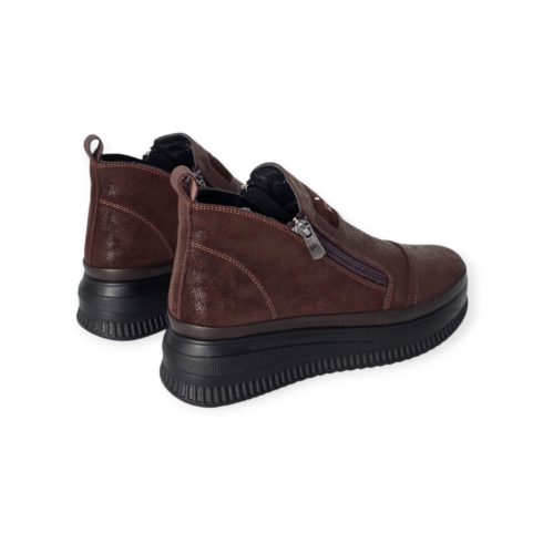 Via Roma matt barna bokacsizma - 151 114