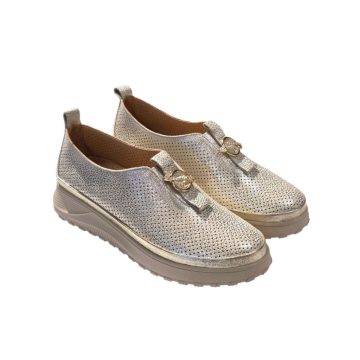 Via Roma arany női cipő - 151 131