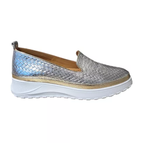 Via Roma ezüst női cipő - 151 133