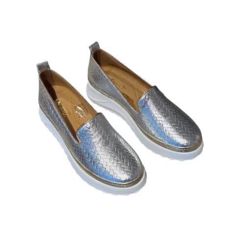 Via Roma ezüst női cipő - 151 133