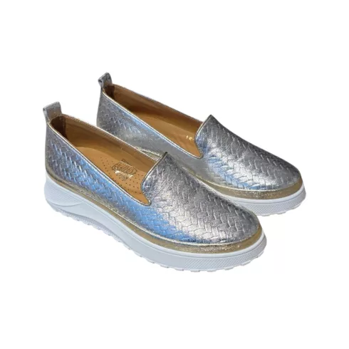 Via Roma ezüst női cipő - 151 133