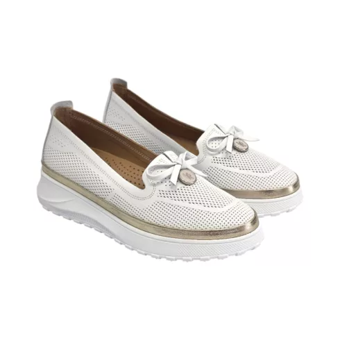 Via Roma fehér női cipő - 151 136