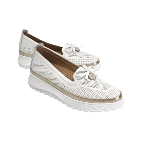 Via Roma fehér női cipő - 151 136