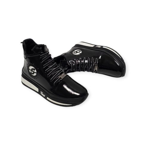 Via Roma lakk bokacipő - 216 KS 19