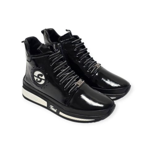 Via Roma lakk bokacipő - 216 KS 19