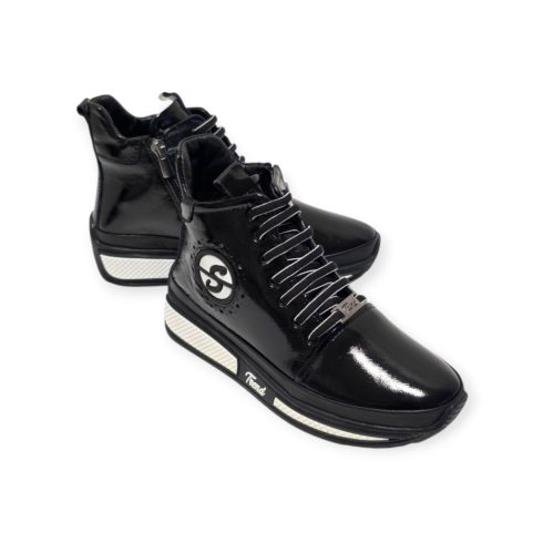 Via Roma lakk bokacipő - 216 KS 19