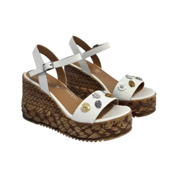 Via Roma fehér szandál - 233 2711