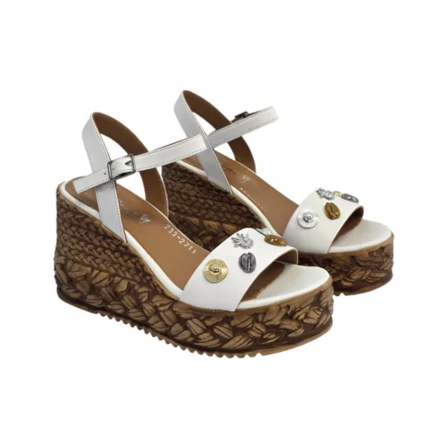 Via Roma fehér szandál - 233 2711