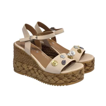Via Roma bézs szandál - 233 2711