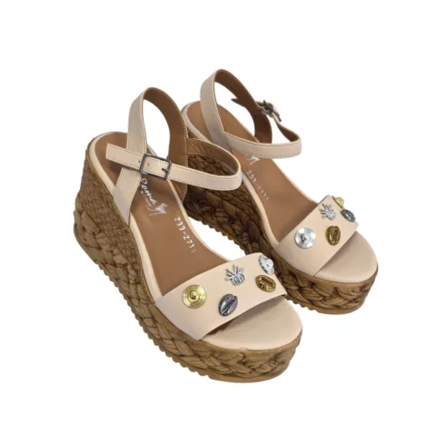 Via Roma bézs szandál - 233 2711