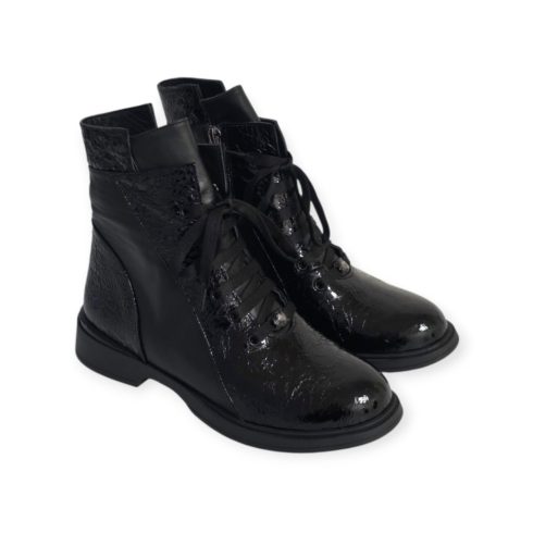 Via Roma gyűrt lakk bakancs - 264 1773