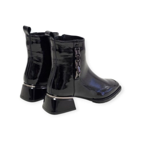 Via Roma fekete bokacsizma - 306 204