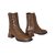 Via Roma barna női csizma - 306 225