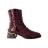 Via Roma burgundy női csizma - 306 225