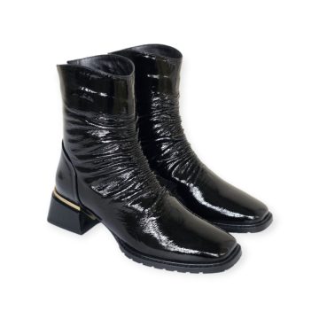 Via Roma gyűrt lakk csizma - 306 225 