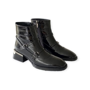 Via Roma lakk bokacsizma - 306 228