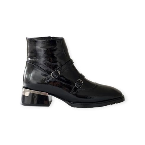 Via Roma lakk bokacsizma - 306 228