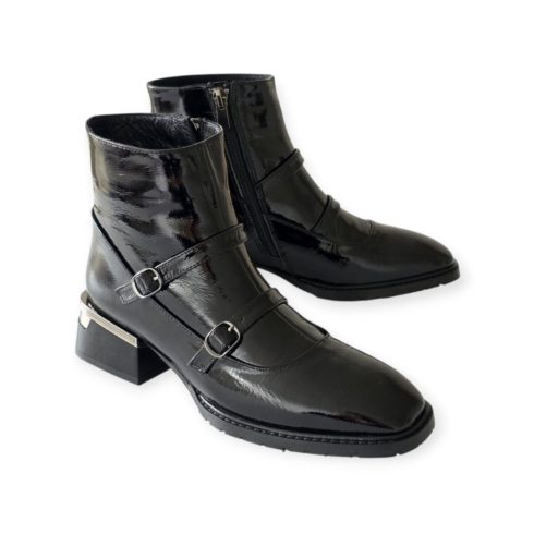 Via Roma lakk bokacsizma - 306 228