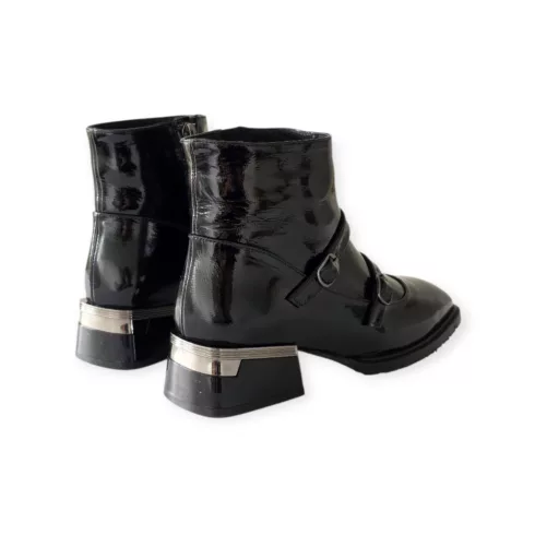 Via Roma lakk bokacsizma - 306 228