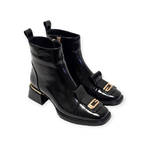 Via Roma lakk bokacsizma - 306 231